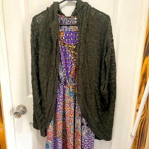 Like new sheer Ariat wrap/cardigan